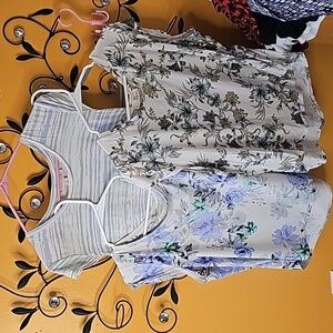 3 EMALINE petite xl tops